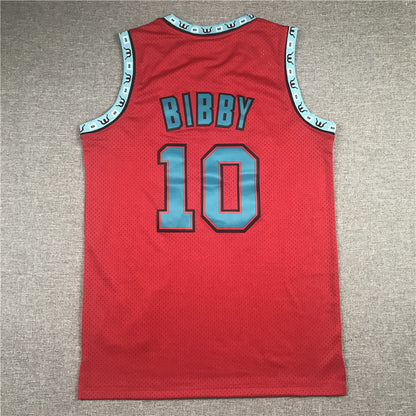 Men's Memphis Grizzlies Mike Bibby #10 Red Classics Swingman Jersey1