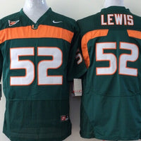 Men's Miami Hurricanes Michael Irvin #47 Green Team Football Jersey