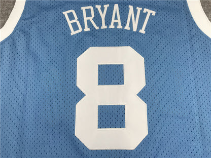 Men's Los Angeles Lakers Kobe Bryant Light Blue 2004-2005 #8 Authentic Jersey1