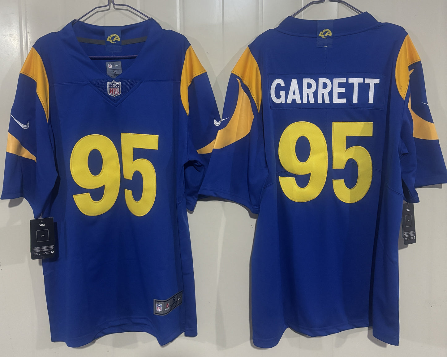 Men's Los Angeles Rams Myles Garrett #95 Royal Game Jersey