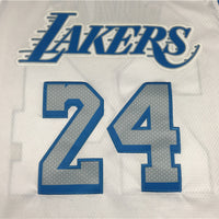 Men's Los Angeles Lakers Kobe Bryant White 2020/21 Swingman Jersey1 City Edition