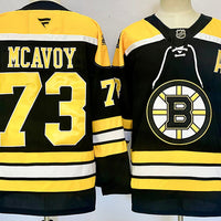 Men's Boston Bruins Charlie McAvoy #73 Fanatics Black Home Player Game Jersey