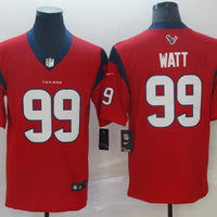 Men's Houston Texans J.J. Watt #99 Red Game Player Jersey1