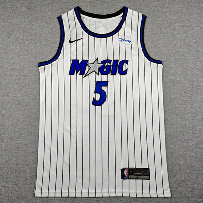 Men's Orlando Magic Paolo Banchero #5 White Swingman Player Jersey - Association Edition