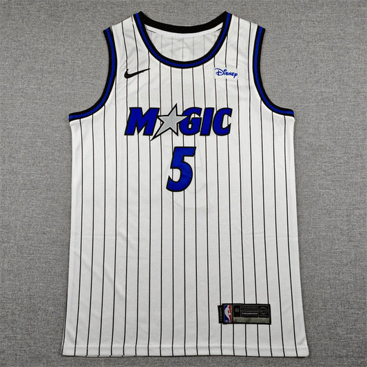 Men's Orlando Magic Paolo Banchero #5 White Swingman Player Jersey - Association Edition