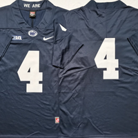 Men's Penn State Nittany Lions Kalen King #4 Navy Team Game Jersey
