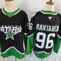 Men's Dallas Stars Mikko Rantanen #96 Black Premium Player Jersey