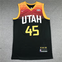 Men's Utah Jazz Donovan Mitchell 2021/22 Swingman Player Jersey1 - City Edition