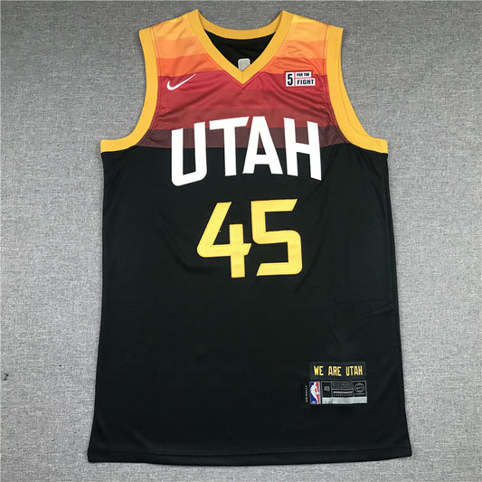 Men's Utah Jazz Donovan Mitchell 2021/22 Swingman Player Jersey1 - City Edition