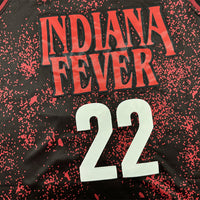 Men's Indiana Fever Caitlin Clark #22 Red/Black Basketball Jersey