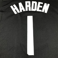 Men's LA Clippers James Harden #1 Black Swingman Player Jersey1