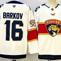 Men's Florida Panthers Aleksander Barkov #16 Fanatics White Player Jersey