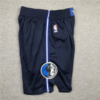Men's Dallas Mavericks Navy Basketball Shorts1