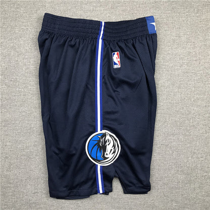 Men's Dallas Mavericks Navy Basketball Shorts1