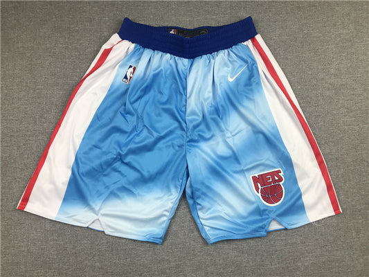 Men's Brooklyn Nets Blue Basketball Shorts1