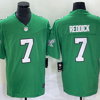 Men's Philadelphia Eagles Haason Reddick #7 Kelly Green Game Jersey1