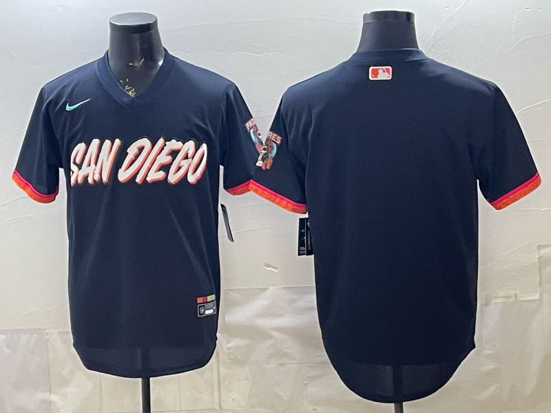 Men's San Diego Padres Obsidian 2026 City Connect Stadium Jersey