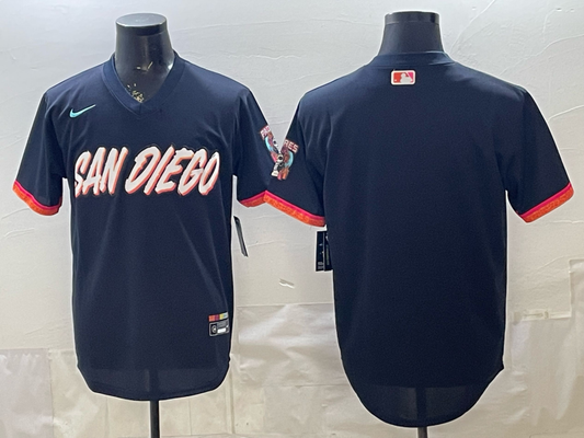 Men's San Diego Padres Obsidian 2026 City Connect Stadium Jersey