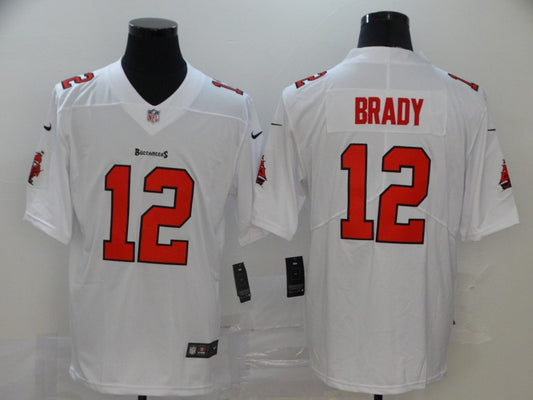 Men's Tampa Bay Buccaneers #12 Tom Brady White Game Jersey1