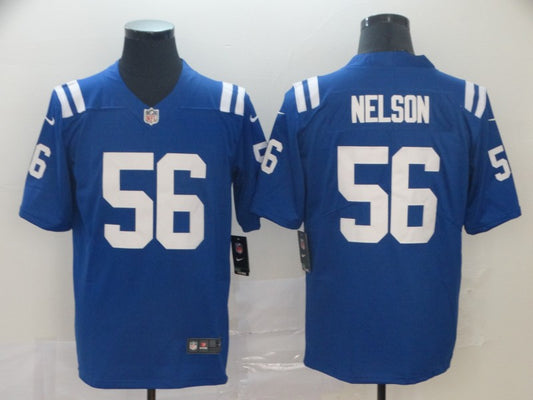 Men's Indianapolis Colts Quenton Nelson Blue Game Jersey1