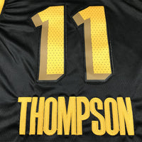 Men's Golden State Warriors Klay Thompson #11 Black 2023/24 Swingman Jersey1 - City Edition