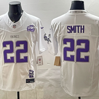 Men's Minnesota Vikings Harrison Smith #22 White Alternate Game Jersey