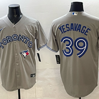 Men's Toronto Blue Jays Trey Yesavage #39 Gray Player Jersey