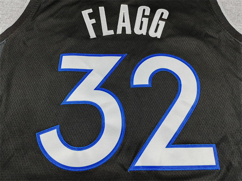 Men's Dallas Mavericks Cooper Flagg #32 Black 2025/26 Swingman Jersey - City Edition