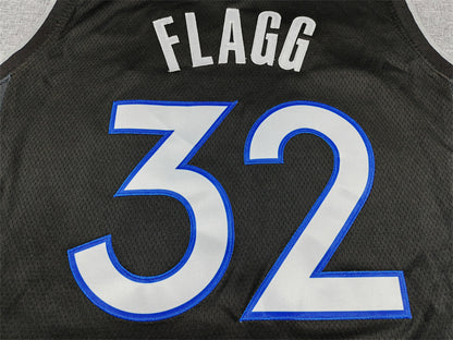 Men's Dallas Mavericks Cooper Flagg #32 Black 2025/26 Swingman Jersey - City Edition