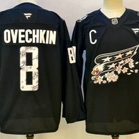 Men's Washington Capitals Alexander Ovechkin #8 Fanatics Black Player Jersey