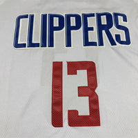 Men's LA Clippers Paul George #13 White 2022/23 Swingman Jersey1