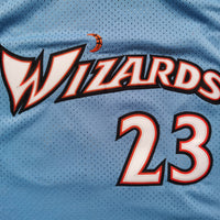 Men's Washington Wizards Michael Jordan Blue Swingman Player Jersey1
