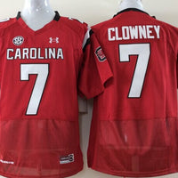 Men's South Carolina Gamecock Jadeveon Clowney #7 Maroon Player Game Jersey