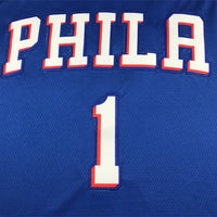 Men's Philadelphia 76ers James Harden Blue 2021/22 Fast Break Replica Jersey1