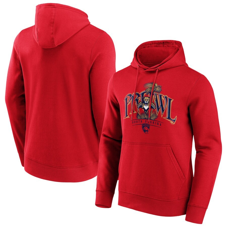 Men's Florida Panthers Hometown Graphic Hoodie - Red