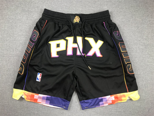 Men's Phoenix Suns Black Statement Edition Pocket Shorts1