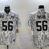 Men's New York Giants Lawrence Taylor #56 Arctic Camo 2024 Salute to Service Retired Player Limited Jersey1