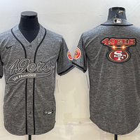 Men's San Francisco 49ers Gray Game Jersey1
