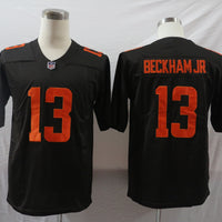 Men's Cleveland Browns Odell Beckham Jr. #13 Brown Alternate Legend Jersey1