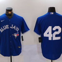 Men's Toronto Blue Jays #42 Royal 2024 Jackie Robinson Limited Jersey1