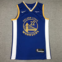 Men's Golden State Warriors Andrew Wiggins 2020/21 Fast Break Replica Jersey1