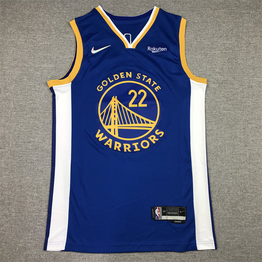 Men's Golden State Warriors Andrew Wiggins 2020/21 Fast Break Replica Jersey1