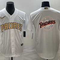 Men's San Diego Padres White Replica Player Jersey1