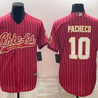 Men's Kansas City Chiefs Isiah Pacheco #10 Red Player Jersey1 Joint Edition