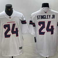 Men's Houston Texans Derek Stingley Jr. #24 White Game Jersey