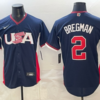 Men's USA Baseball Gunnar Henderson #2 Navy 2026 World Baseball Classic Stadium Jersey