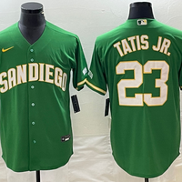 Men's San Diego Padres Fernando Tatis Jr. #23 Green Replica Player Jersey1