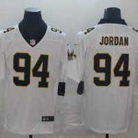 Men's New Orleans Saints Cameron Jordan #94 White Game Jersey1