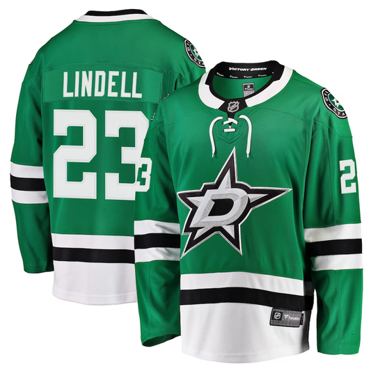 Men's Dallas Stars Esa Lindell #23 Kelly Green Breakaway Jersey1