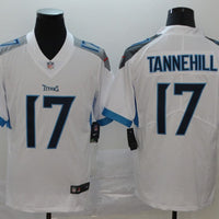 Men's Tennessee Titans Ryan Tannehill #17 White Game Jersey1